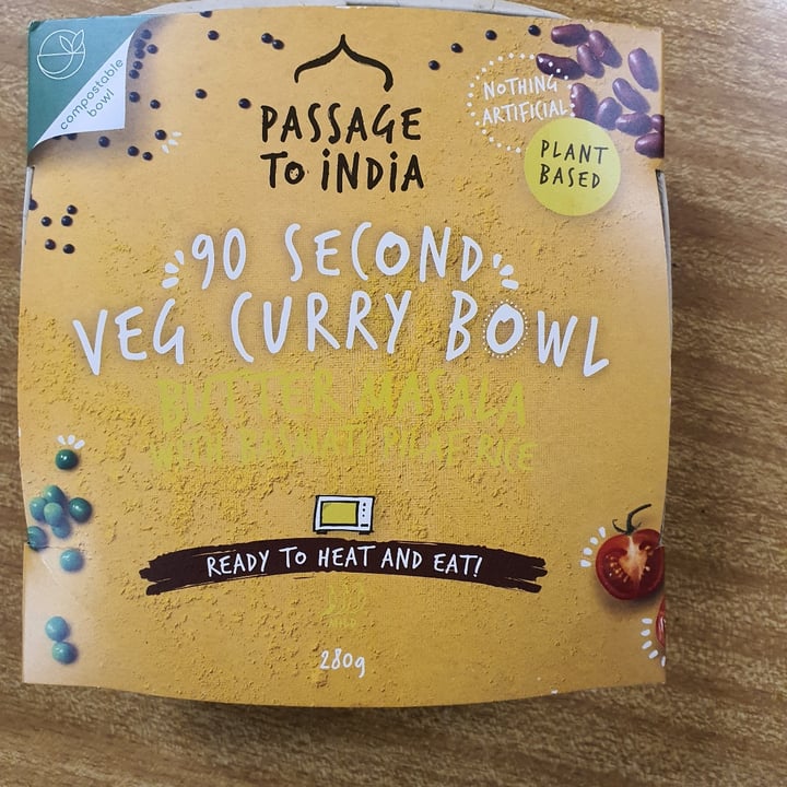 review photo of Passage to India Butter Masala With Basmati Pilaf Rice shared by @sharneejade on 11 May 2021 - review