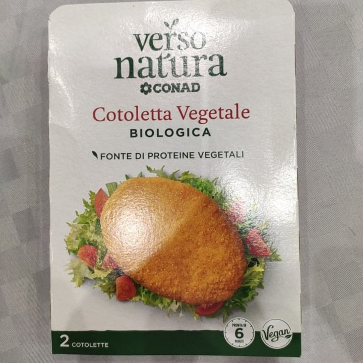 review photo of Verso Natura Conad Bio Cotoletta Vegetale shared by @michiyoga on 10 Aug 2022 - review