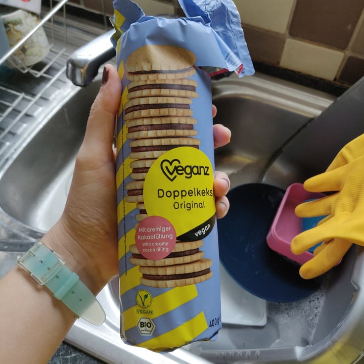 photo of Veganz Doppelkeks Original (Biscuit Sandwiches) shared by @sopheen on  14 Oct 2020 - review
