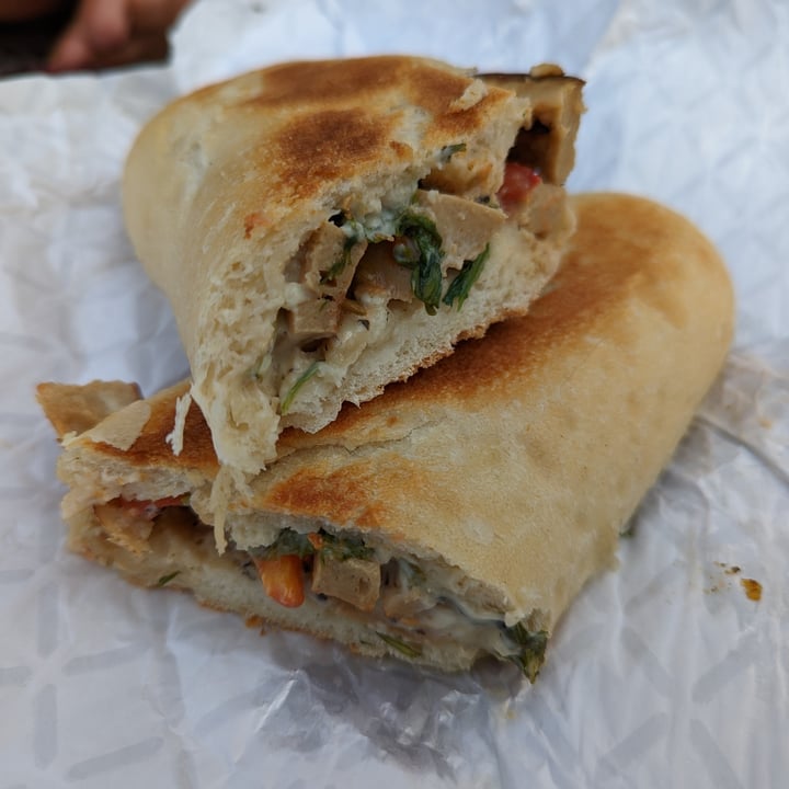 photo of The Herbivorous Butcher Hot Chicken Caesar Salad Sandwich shared by @jonok on  14 Sep 2022 - review
