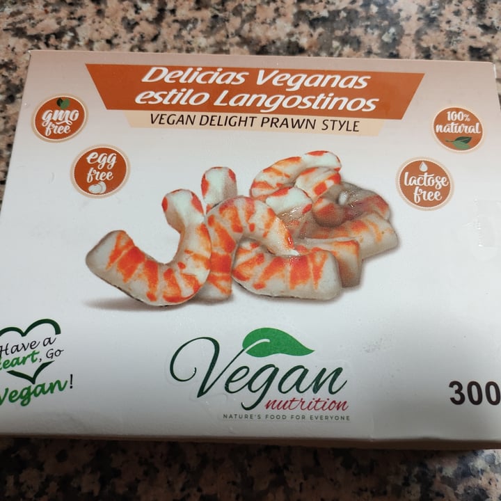 photo of Vegan Nutrition Delicias Veganas Estilo Langostinos (Vegan Prawn Delight) shared by @noeng on  23 May 2021 - review