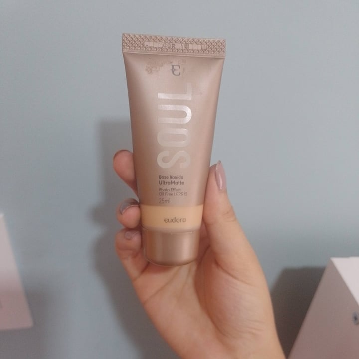 photo of Eudora Base Líquida Ultra Mate shared by @kattsu on  27 Dec 2022 - review