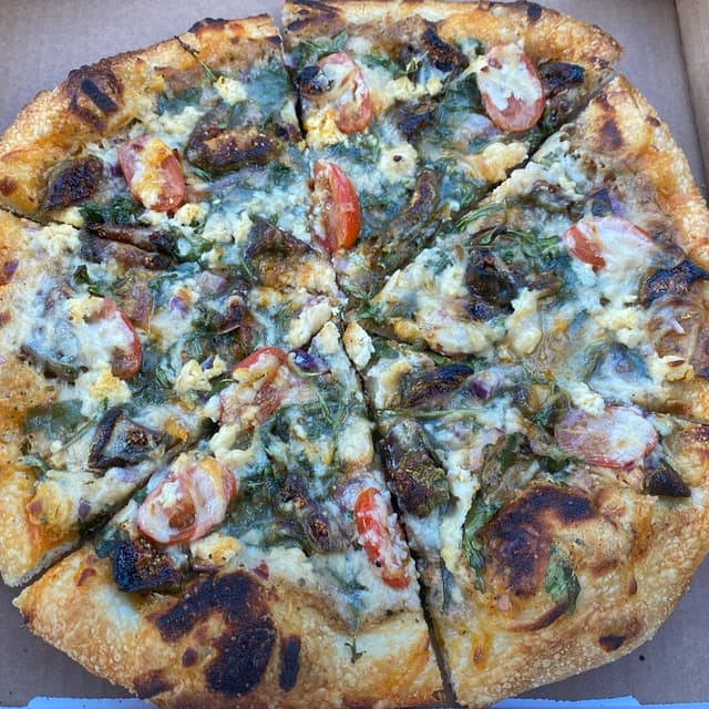 Photo of the dish “Mediterranean pizza”