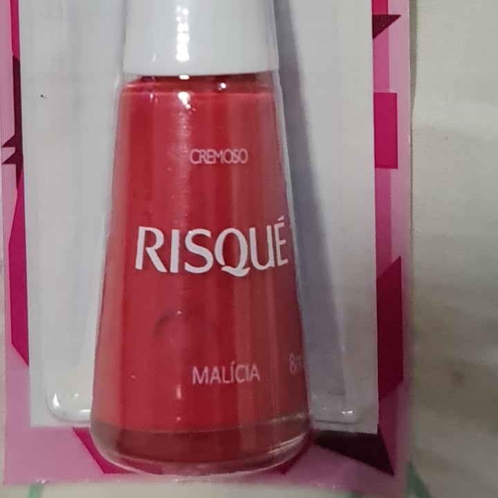 review photo of Risqué esmalte cor Malícia Risqué Esmalte Cor Malícia shared by @adrival on 07 May 2022 - review