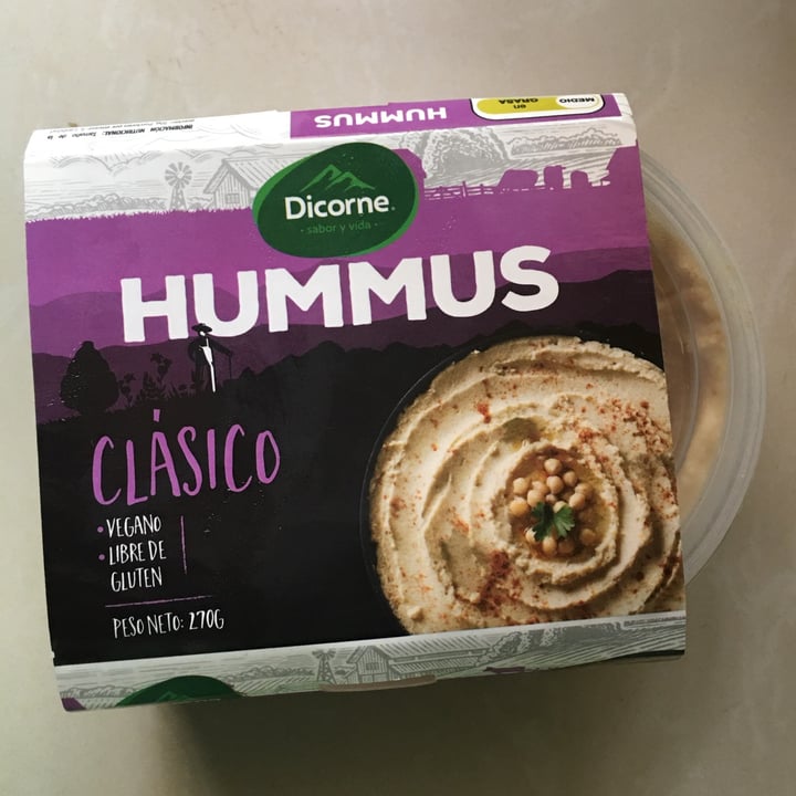 photo of Dicorne hummus clásico shared by @jhenn on  19 May 2022 - review