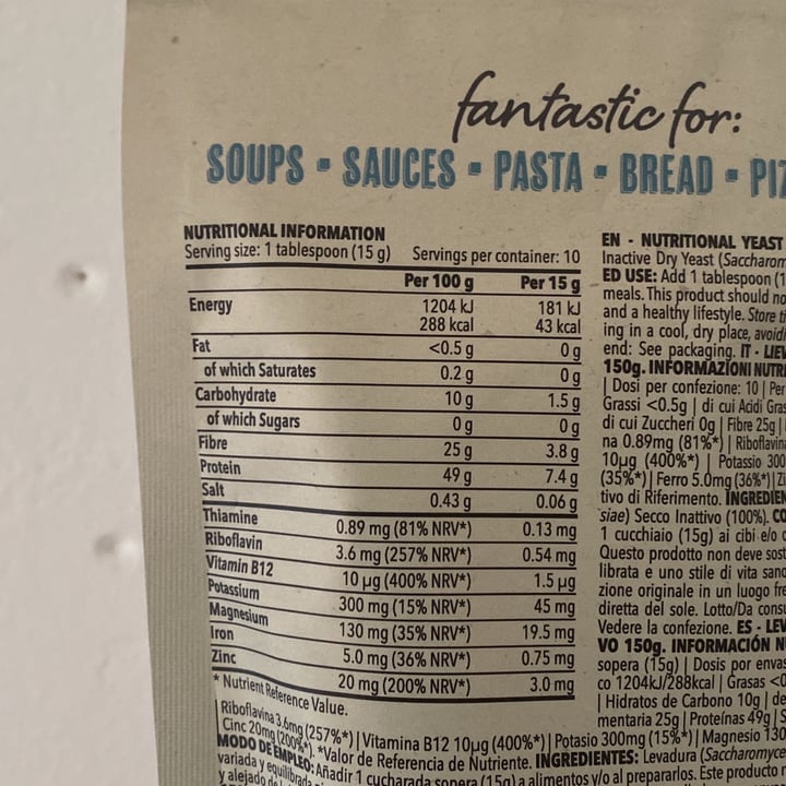 review photo of Prozis Nutritional Yeast shared by @aleatoria on 21 Jan 2023 - review
