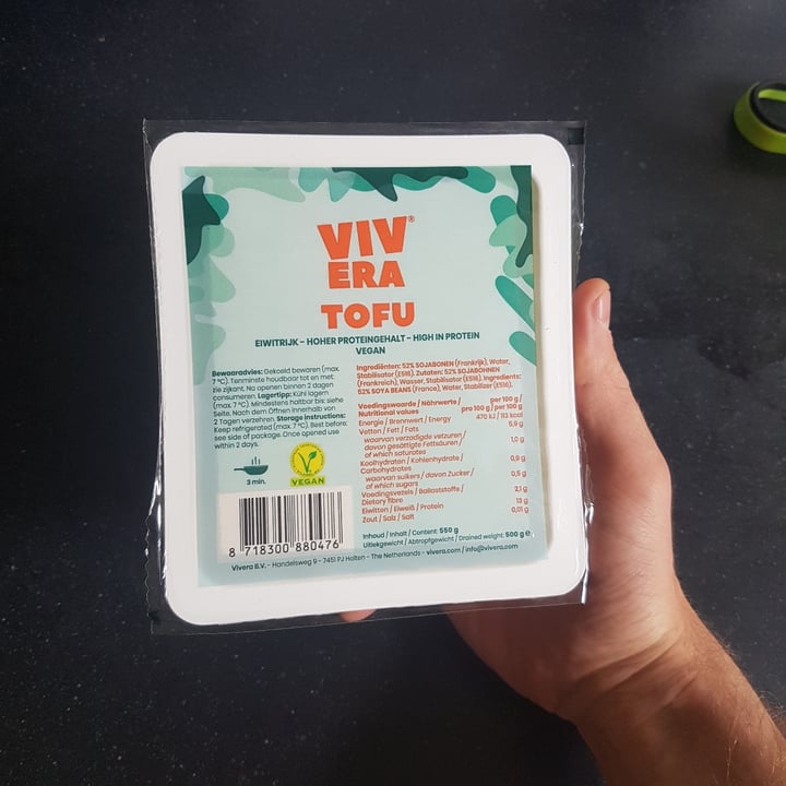 photo of Vivera Tofu shared by @melvil on  16 May 2021 - review