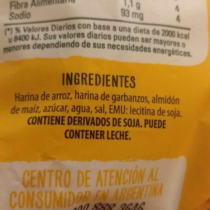 photo of Molinos Ala Tostaditas de Arroz y Garbanzos shared by @fercita on  25 Jan 2022 - review