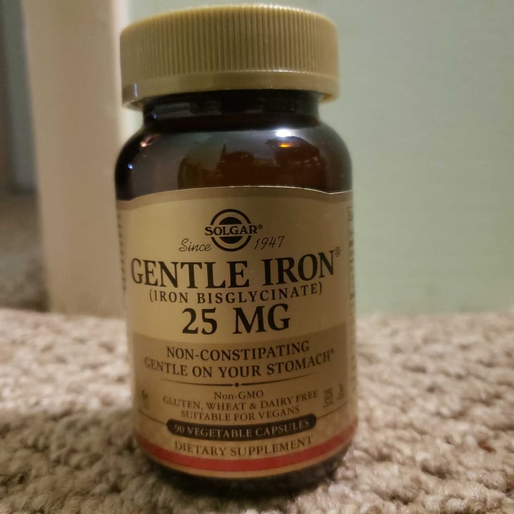 photo of Solgar Gentle Iron shared by @amakarick on  29 Aug 2021 - review
