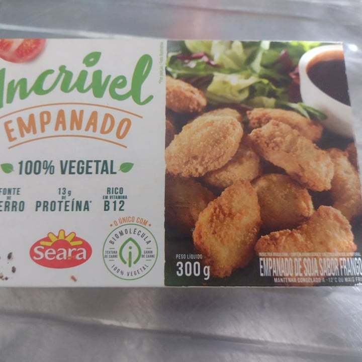 review photo of Incrível - Seara Empanado de Frango shared by @tatianeandersen on 02 May 2022 - review