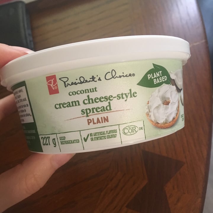 photo of President's Choice Coconut Cream Cheese Style Spread shared by @helga on  05 Sep 2020 - review