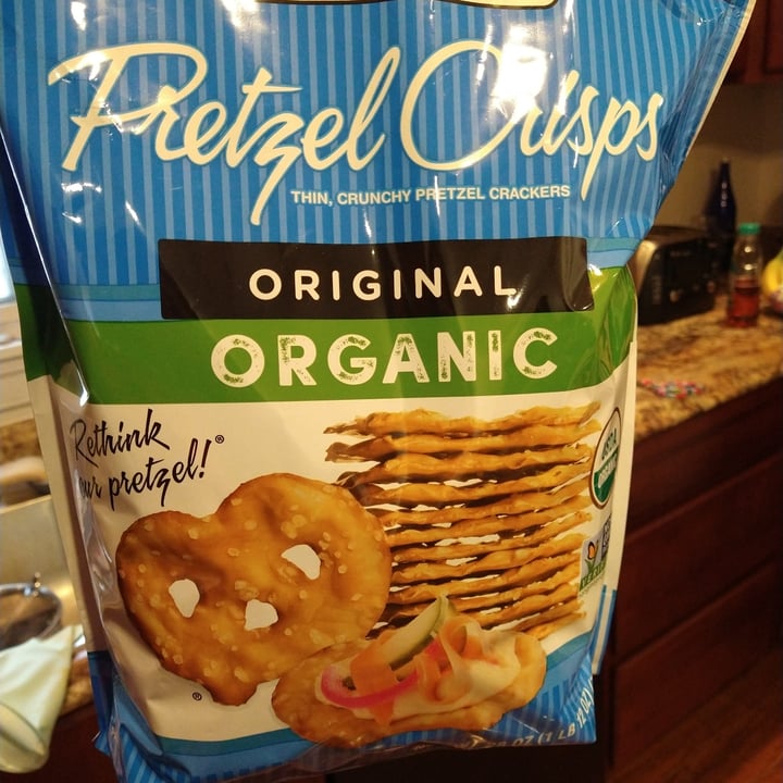 photo of Snack Factory Organic Pretzel Crisps shared by @angelaethica7 on  10 Feb 2022 - review