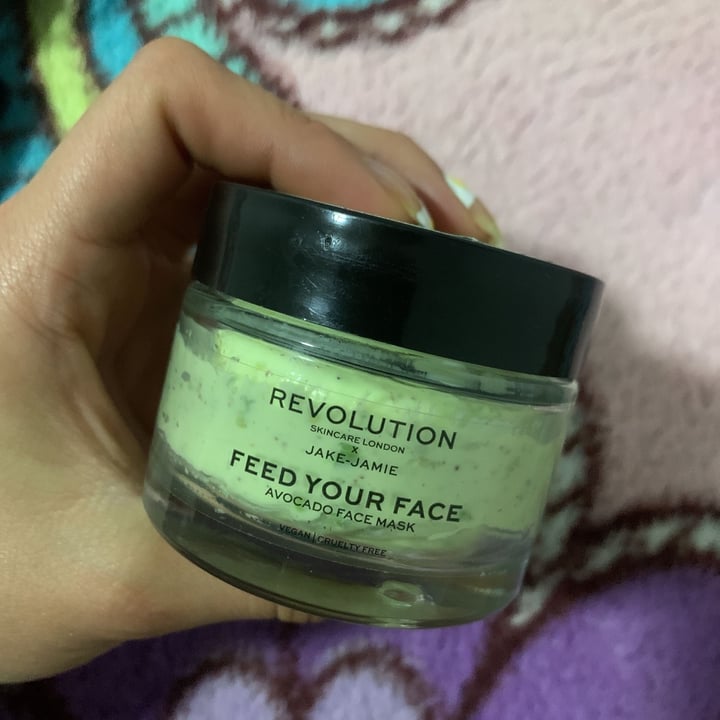 review photo of Revolution Beauty Feed Your Face Avocado Face Mask shared by @jasminramirez on 08 Feb 2021 - review