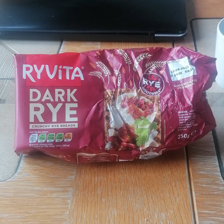 photo of Ryvita Dark Rye shared by @isabelless on  17 Sep 2022 - review