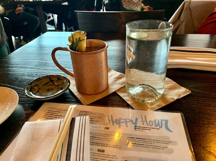 review photo of Blue Sushi Sake Grill Cowgirl (vegan Maki) shared by @dreambigthinkbig on 13 Sep 2019 - review