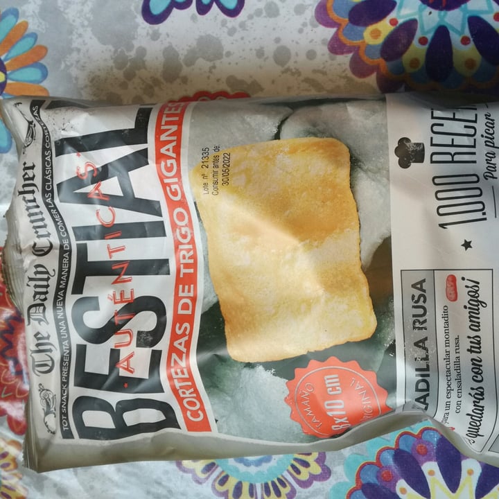 review photo of The daily cruncher Cortezas de Trigo Gigante shared by @correlolacorre on 23 Jan 2022 - review