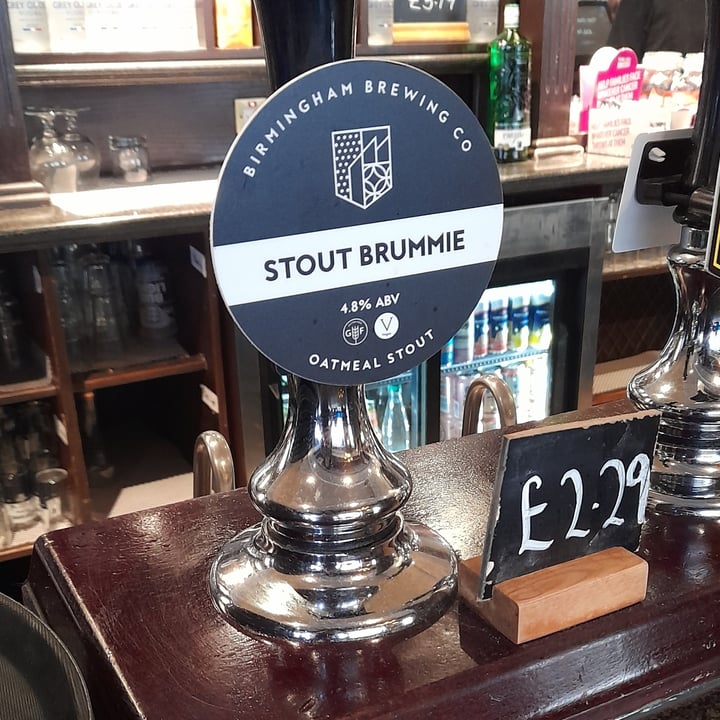 photo of Birmingham Brewing Co Brummie Stout shared by @thehorrorherbivore on  15 Sep 2022 - review