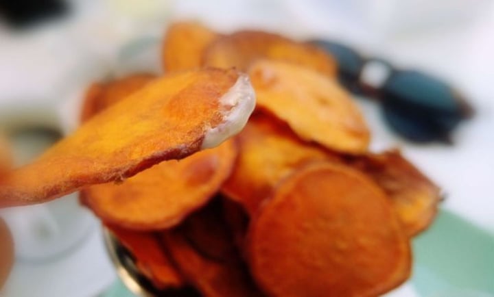 review photo of Café Central - Ponta Delgada Sweet Potato Chips shared by @spiritofsattva on 06 Dec 2019 - review