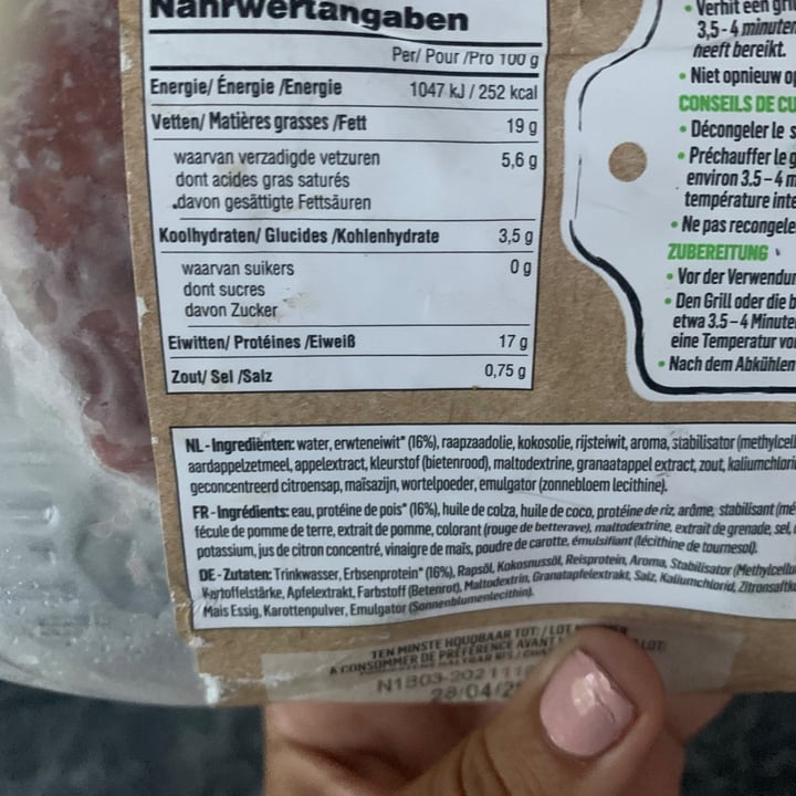 photo of Beyond Meat Beyond Burger Plant-Based Patties shared by @balipaws on  04 Jul 2021 - review