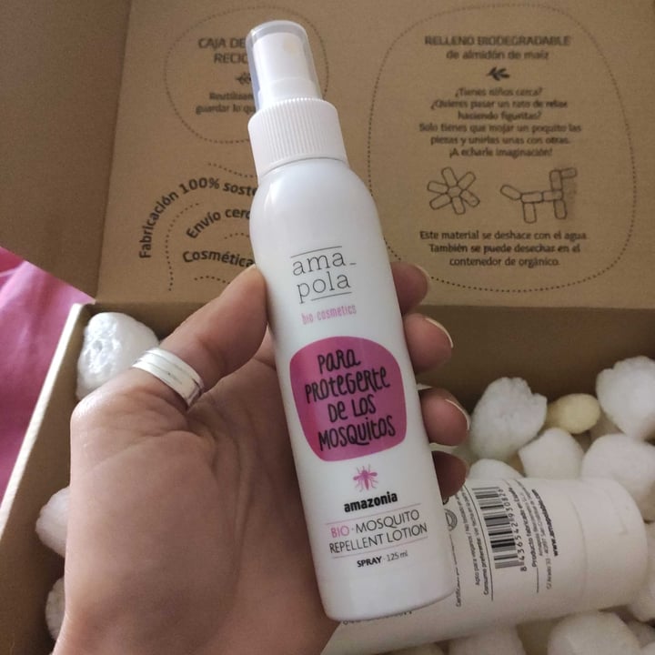 photo of Amapola Bio Cosmetics Para protegerte de los mosquitos shared by @helendrus on  20 Apr 2022 - review