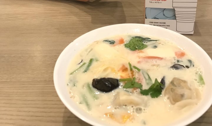 review photo of Truly Vegetarian 非素不可 Soya dumpling soup shared by @peasfulpea on 24 Dec 2019 - review