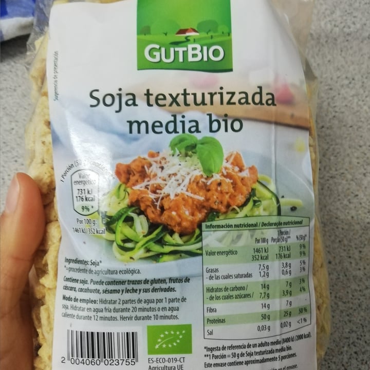 photo of GutBio Soja Texturizada Media Bio shared by @alepilieri on  11 Mar 2022 - review