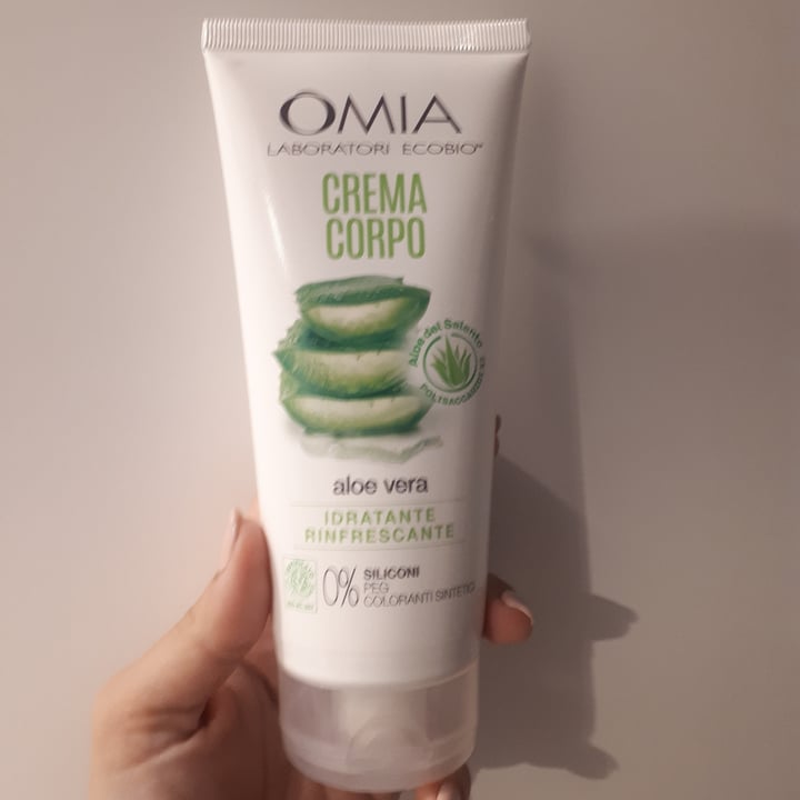 photo of Omia Crema corpo biologico aloe vera shared by @paolinasw on  17 Jan 2023 - review