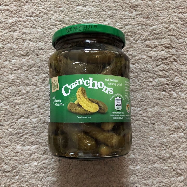 photo of Gartenkrone Cornichons shared by @20phia01 on  18 Aug 2021 - review