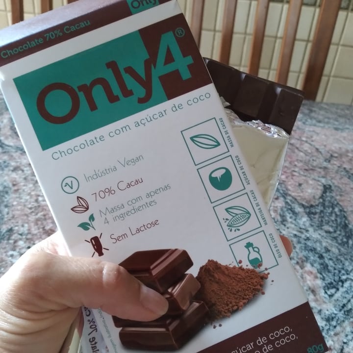 photo of Only4 Chocolate com açucar de coco shared by @simonekorea on  07 May 2022 - review