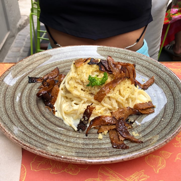 photo of Ristorante Gintilla Cagliari Spaghetti alla Carbonara shared by @jessicafagotto on  04 Jul 2022 - review