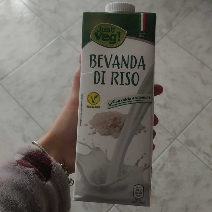 photo of Just Veg! (ALDI Italy) Bevanda di riso shared by @rebenap on  04 Dec 2022 - review
