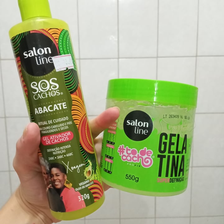 review photo of Salon line Ativador de cachos shared by @biancaribeiro on 31 Mar 2022 - review