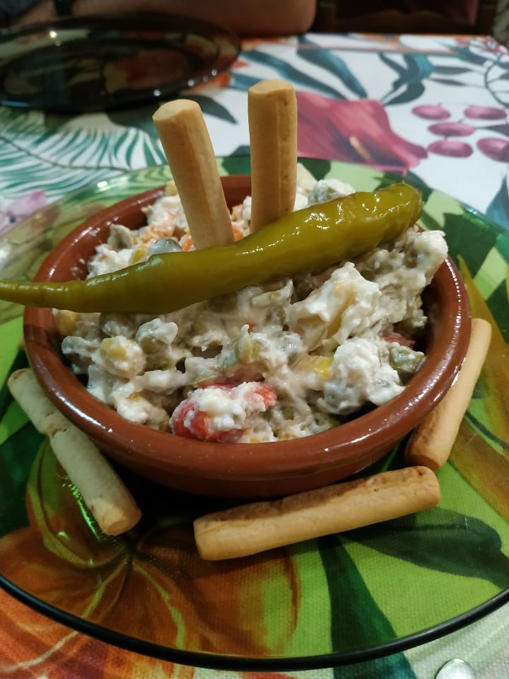 review photo of La Galla Tasca Vegana Ensaladilla Rusa shared by @youeatveggie on 26 Mar 2020 - review