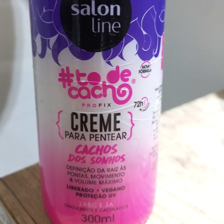 photo of Salon line #to de cacho - cacho dos sonhos - creme para pentear shared by @mizenatti on  16 Apr 2022 - review