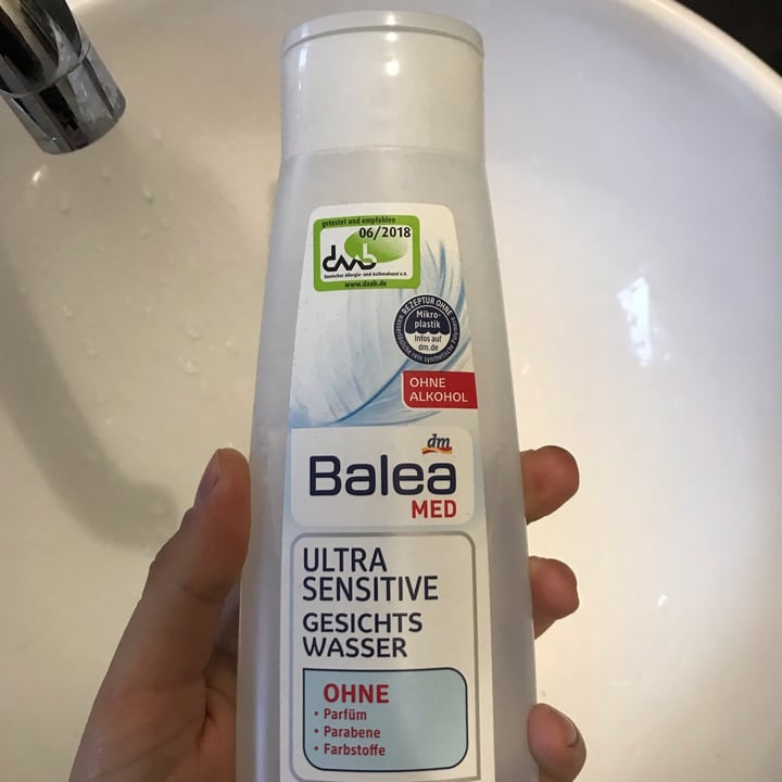 photo of Balea Ultra sensitiv gesichtswasser shared by @cxxxx on  08 Dec 2021 - review