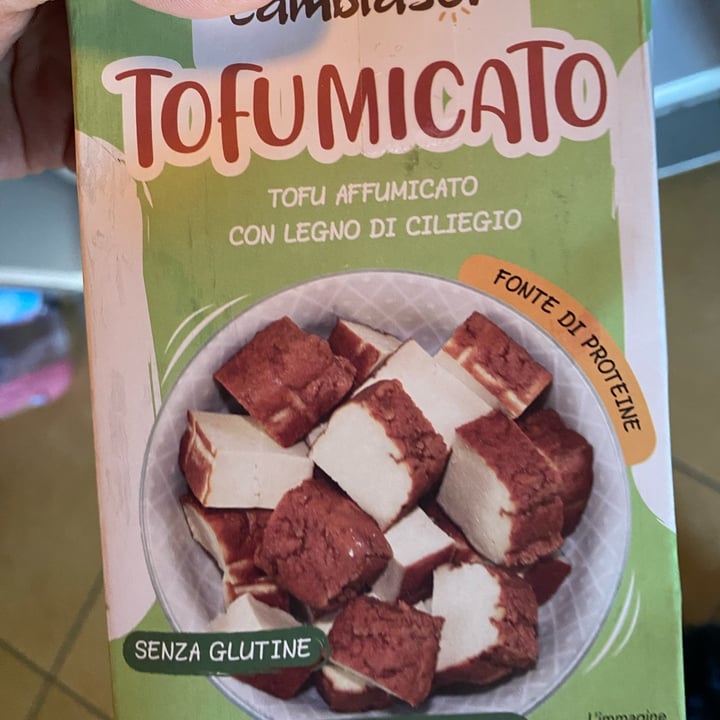 photo of Cambiasol Tofu affumicato shared by @nunziaveganok on  21 Oct 2022 - review