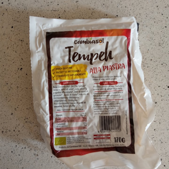 review photo of Cambiasol Tempeh alla Piastra shared by @gloria18 on 15 Apr 2022 - review