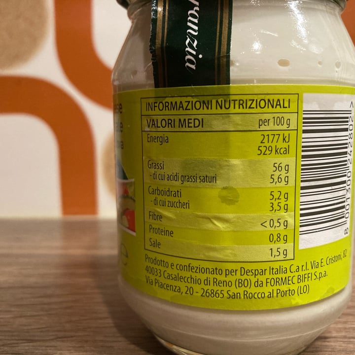 photo of Despar Veggie Maionese shared by @bettamiao on  24 Mar 2022 - review