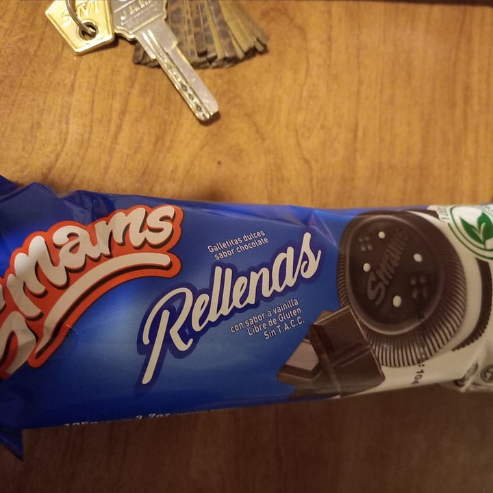photo of smams Galletitas Dulces Sabor Chocolate Rellenas shared by @maracarolina on  12 Aug 2022 - review