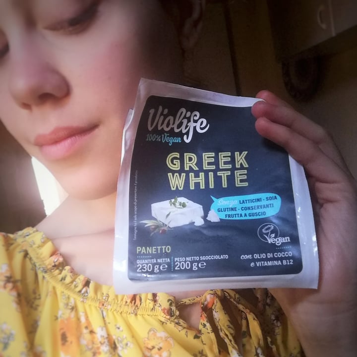 photo of Violife Greek White (Block/Panetto) shared by @asiagaleotti on  16 May 2022 - review