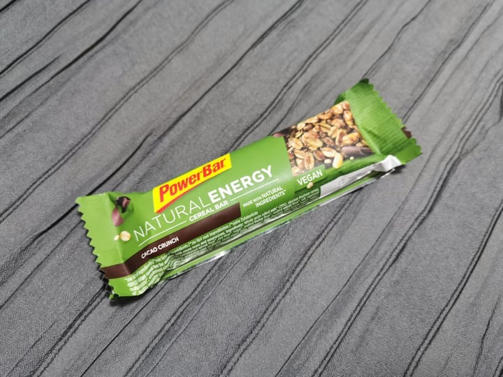 photo of Power bar Natural Energy Cereal Vegan Cacao Crunch shared by @alexey on  21 Apr 2020 - review
