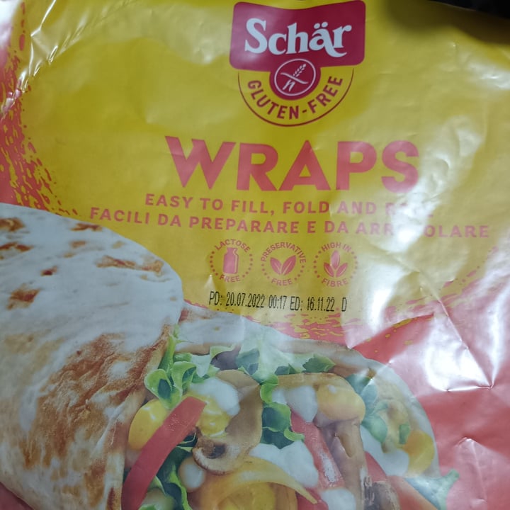 photo of Schär Wraps shared by @violetcarmen on  29 Aug 2022 - review