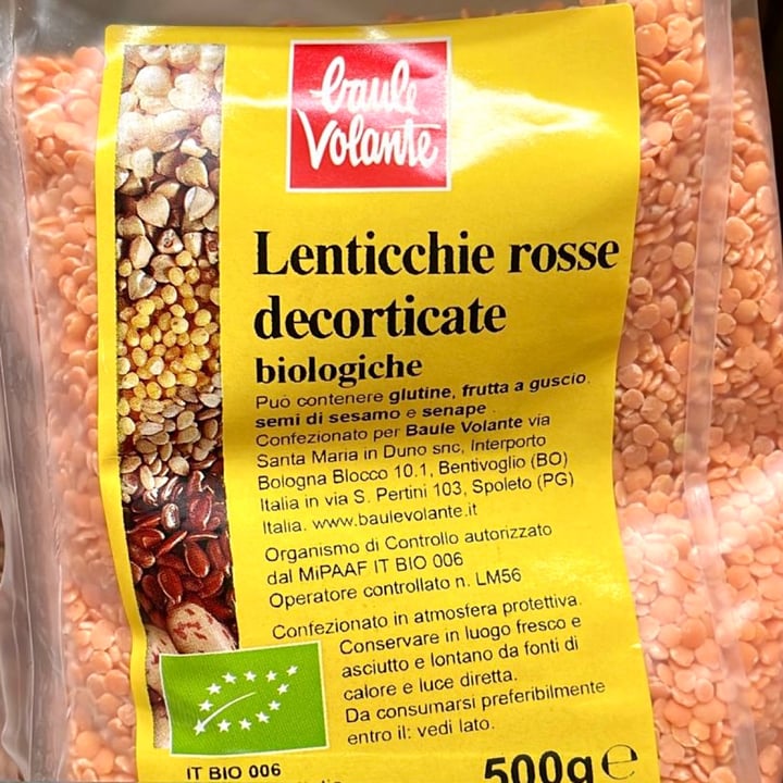 photo of Baule volante Lenticchie rosse decorticate shared by @marabasso on  11 Sep 2022 - review