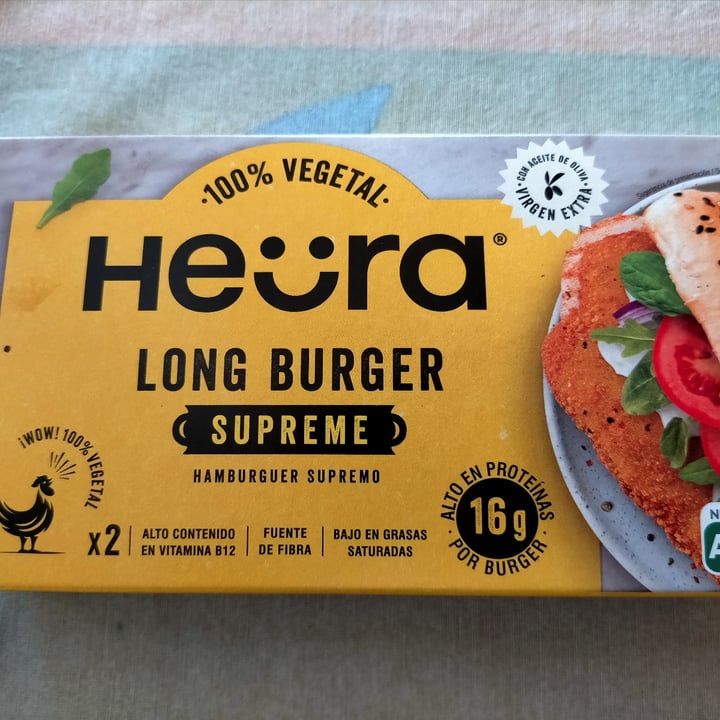 photo of Heura Long Burger Supreme shared by @aquiles on  18 Nov 2022 - review