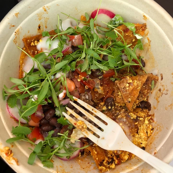 review photo of Just What I Kneaded Rojo Chilaquiles Bowl shared by @michi0246 on 11 Aug 2022 - review