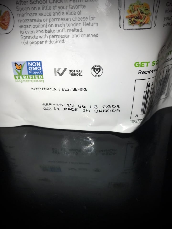 review photo of Mi Alma Zen Nuggets veganos shared by @alehira on 29 Dec 2019 - review