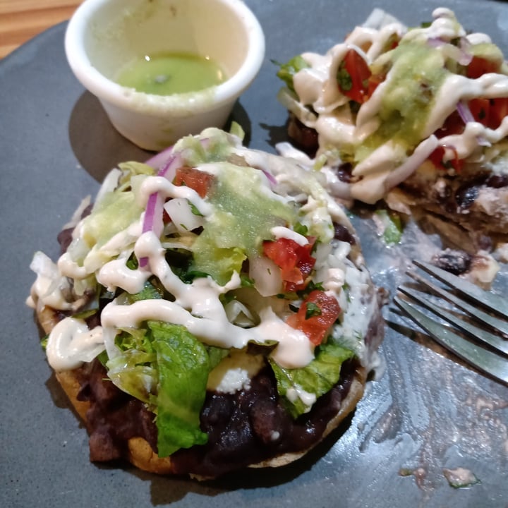 photo of Vegan Planet Sopes shared by @taniaislas on  05 Jun 2021 - review