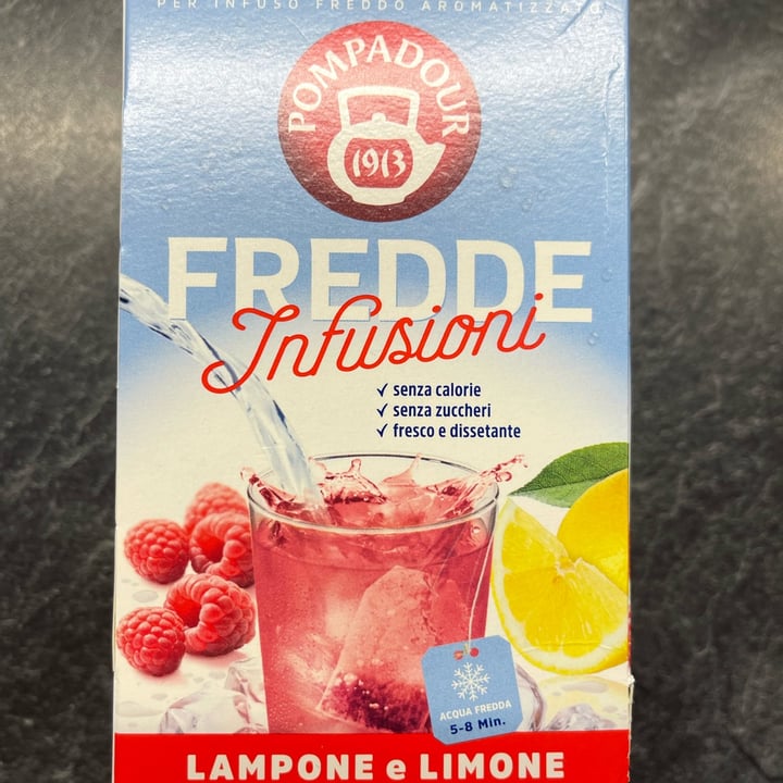 photo of Pompadour Fredde infusioni lampone e limone shared by @francescalattanzi on  23 Aug 2022 - review