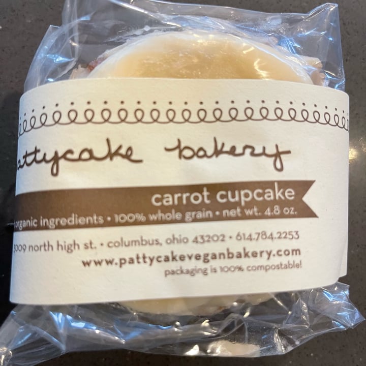 photo of Pattycake Bakery Carrot Cake Cupcake shared by @sgerber33 on  24 Mar 2022 - review