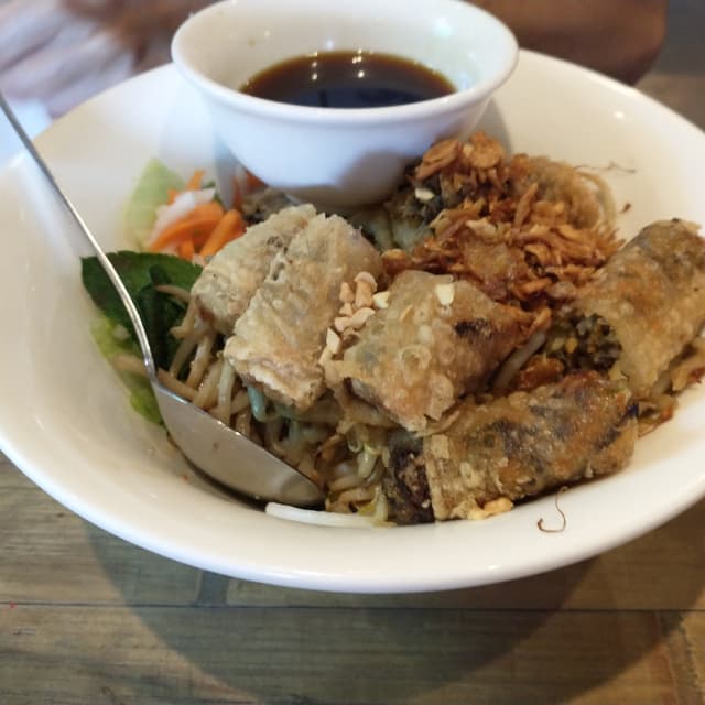 Photo of the dish “Vermicelli noodles: bún Veggie Spring Rolls”